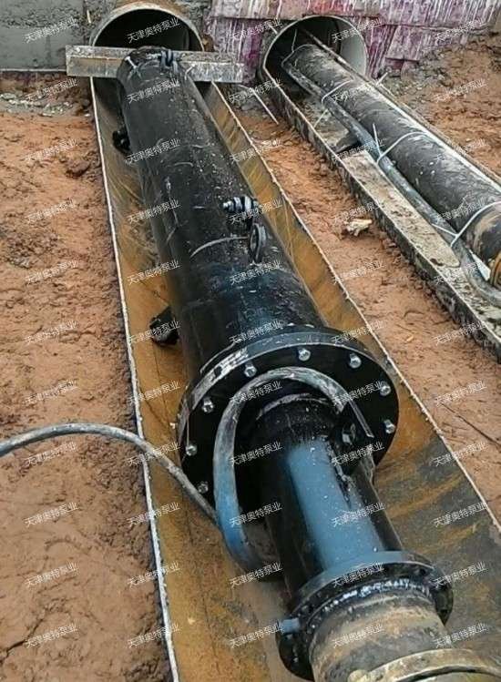 帶輪斜式安裝潛水泵