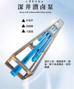 抽深井鹽鹵水用什么潛水泵？潛鹵電泵材質如何選擇？