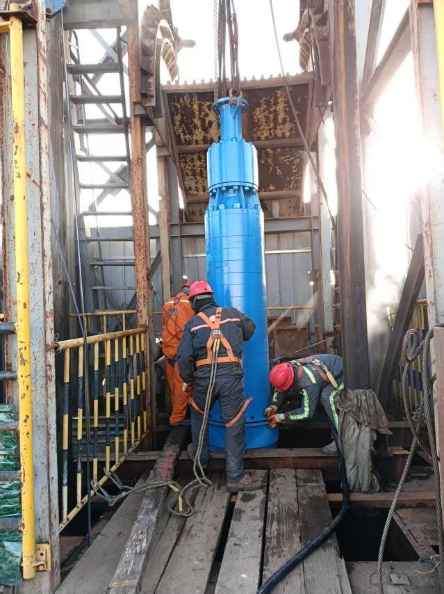 蘭陵縣鐵礦10KV礦用潛水泵